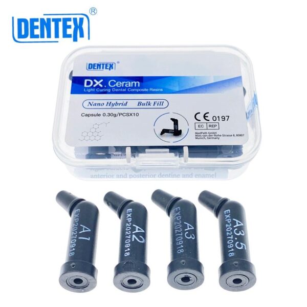 Dx Ceram Capsules Light cure bulk fill composite